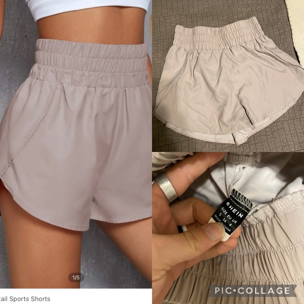 Dusty Pink Athletic Shorts